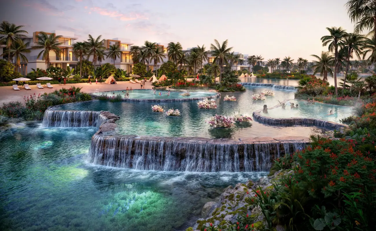 Damac-Islands-Waterfall